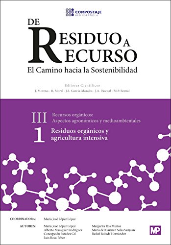Beispielbild fr DE RESIDUO A RECURSO, EL CAMINO HACIA LA SOSTENIBILIDAD (III:1): RESIDUOS ORGANICOS Y AGRICULTURA INTENSIVA zum Verkauf von KALAMO LIBROS, S.L.