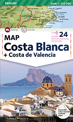 9788484781332: Costa Blanca, mapa: Mapa