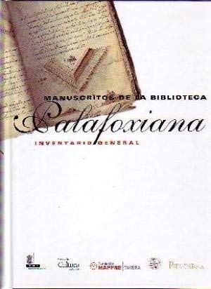 9788484790556: Inventario general de manuscritos de la Biblioteca Palafoxiana (Spanish Edition)