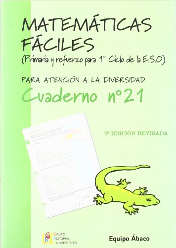 Stock image for Matemticas fciles 21, Educacin Primaria for sale by Iridium_Books