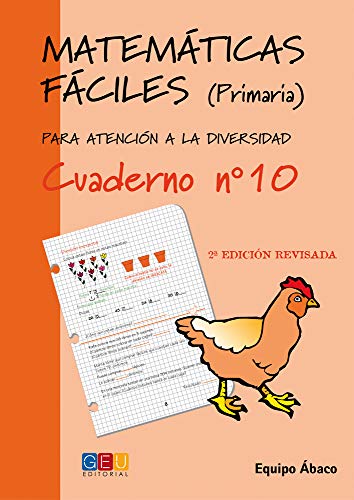 Imagen de archivo de MATEMATICAS FACILES 10 (CUAD. PRIMARIA) EQUIPO ABA a la venta por Antrtica