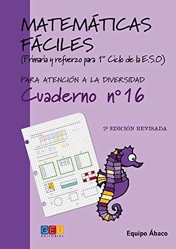 Beispielbild fr MATEMATICAS FACILES 16 (CUAD.PRIMARIA-ESO) 2 EDIC zum Verkauf von Antrtica