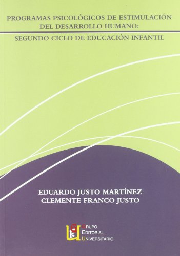 9788484916239: Programa psicolgico de estimulacin del desarrollo, Educacin Infantil, 2 ciclo