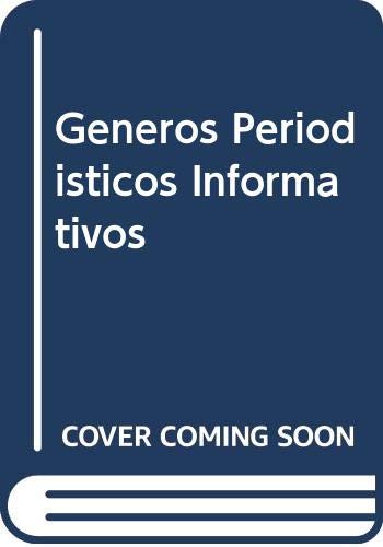 Stock image for Gneros periodsticos informativos for sale by LibroUsado | TikBooks