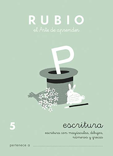 Imagen de archivo de Cuadernos Rubio: Escritura 5 a la venta por Ammareal