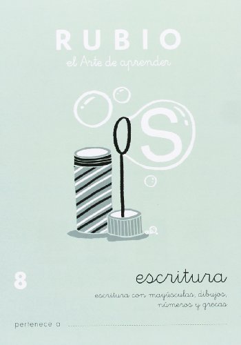 Stock image for Cuadernos Rubio: Escritura 8 for sale by Ammareal