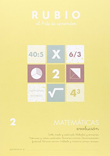 Stock image for Cuad. matematicas 2 - evolucion Rubio for sale by medimops