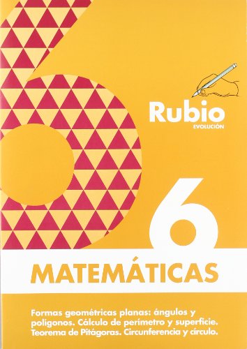 9788485109852: Matemticas evolucin RUBIO 6