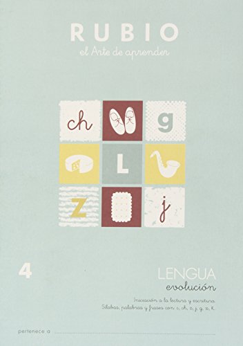 9788485109913: Cuadernos Rubio: 4 Lengua evolucion (1o de Primaria)