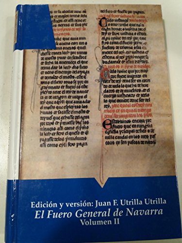 Imagen de archivo de Fuero General de Navarra - Volumen Ii - a la venta por Hamelyn