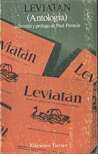 Imagen de archivo de LEVIATAN (Antología) a la venta por Librería Gonzalez Sabio