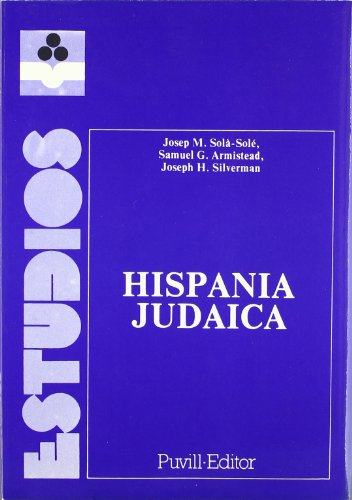 Stock image for Hispania judaica, I.History : for sale by Puvill Libros