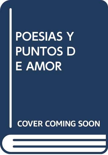 Stock image for POESIAS Y PUNTOS DE AMOR. for sale by AG Library