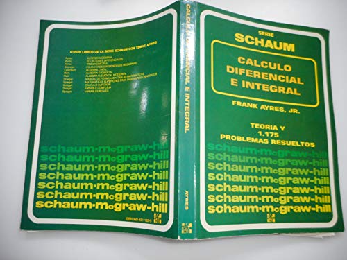 Stock image for Clculo diferencial e integral Teora y 1175 problemas resueltos for sale by Librera Prez Galds