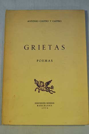 Imagen de archivo de Grietas a la venta por AG Library