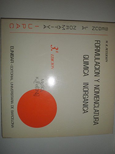 Beispielbild fr Formulacin y Nomenclatura Qumica Orgnica zum Verkauf von Hamelyn