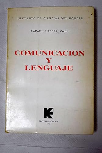 Imagen de archivo de Comunicacin y Lenguaje a la venta por Hamelyn