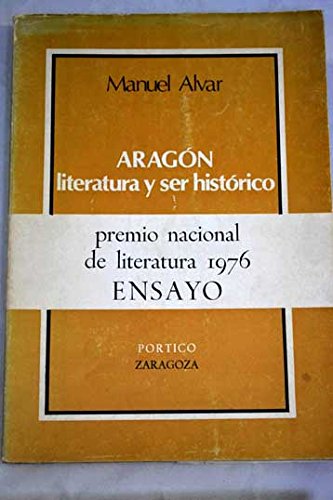 ARAGON: LITERATURA Y SER HISTORICO