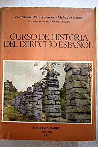 Stock image for Curso de Historia del derecho Espaol: parte general for sale by LibroUsado | TikBooks