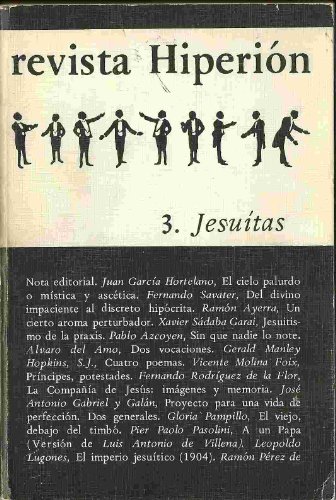 Beispielbild fr Revista Hiperin 3 . JESUITAS zum Verkauf von Librera Gonzalez Sabio