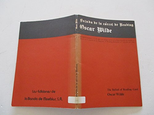 Imagen de archivo de Balada de la crcel de Reading a la venta por Librera Prez Galds
