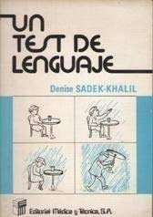 Imagen de archivo de Un test de lenguaje a la venta por LibroUsado  |  Tik Books SO