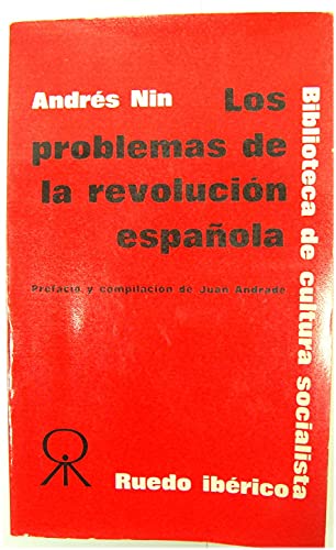 Beispielbild fr Los Problemas de la Revolucin Espaola zum Verkauf von Hamelyn