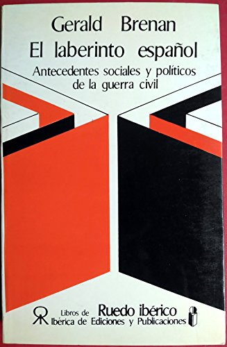 9788485361038: El laberinto español.Antecedentes sociales y políticos de la guerra civil
