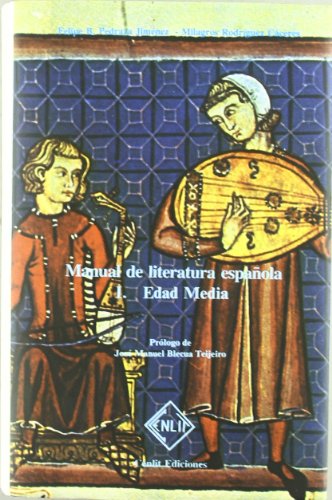 9788485511150: Manual literatura espaola 1 edad media (ESTUDIOS Y ENSAYOS LITERARIOS)