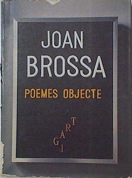 9788485546008: Poemes objectora catala
