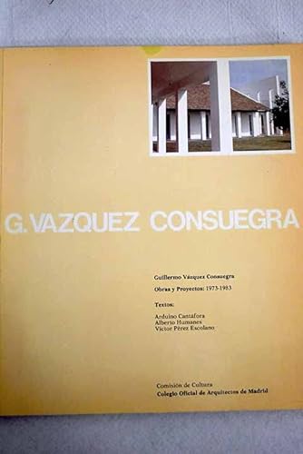 Imagen de archivo de Guillermo V?zquez Consuegra a la venta por AG Library