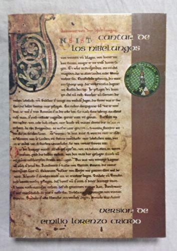 Imagen de archivo de Cantar de los Nibelungos Lorenzo Criado Emilio a la venta por VANLIBER