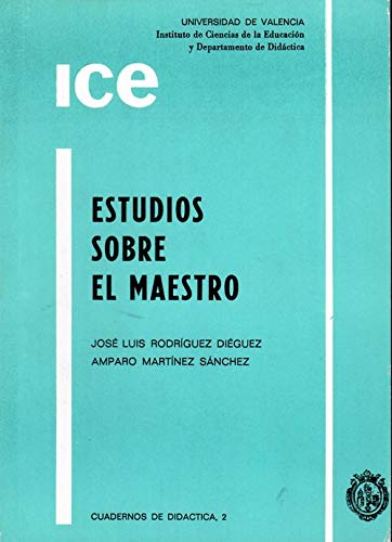 9788485630073: ESTUDIOS SOBRE EL MAESTRO