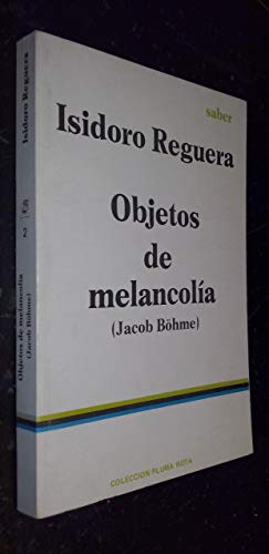 Imagen de archivo de Objetos de melancola a la venta por LibroUsado  |  Tik Books SO