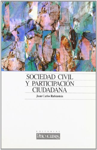 Imagen de archivo de SOCIEDAD CIVIL Y PARTICIPACION CIUDADANA a la venta por Siglo Actual libros