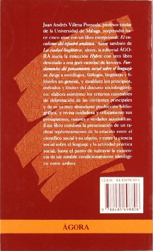 Stock image for Fundamentos del Pensamiento Soial sobre el Lenguaje for sale by Librera 7 Colores
