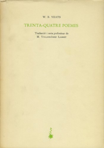 Imagen de archivo de TRENTA-QUATRE POEMES a la venta por Zilis Select Books