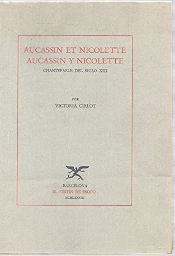 Stock image for AUCASSIN Y NICOLETTE for sale by AG Library