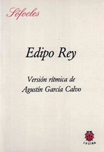 Beispielbild fr Edipo rey (Spanish Edition) zum Verkauf von Irish Booksellers