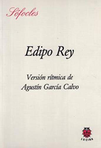 Imagen de archivo de Edipo rey (Spanish Edition) a la venta por Irish Booksellers