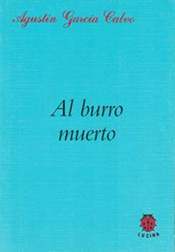 Stock image for Al burro muerto for sale by AG Library