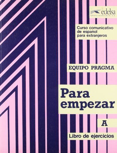 Stock image for Para Empezar A. Libro de Ejercicios for sale by Hamelyn