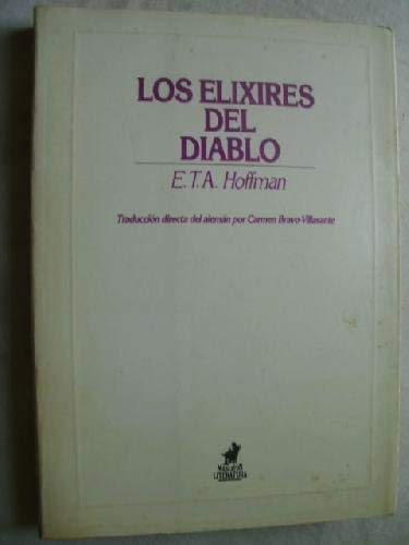 Beispielbild fr Los Elixires Del Diablo zum Verkauf von Hamelyn