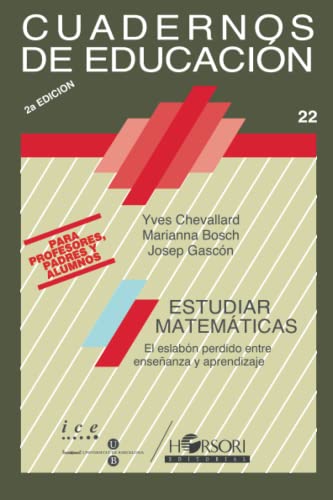 9788485840502: Estudiar Matemticas (Cuadernos de Educacin)