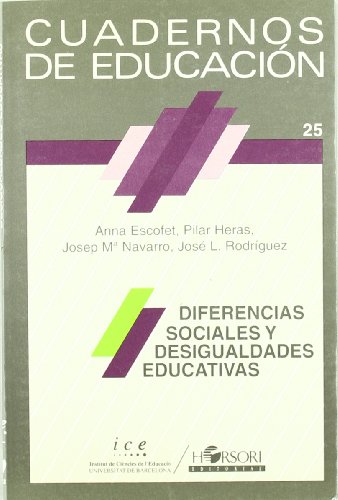 Imagen de archivo de Diferencias sociales y desigualdades educativas a la venta por Iridium_Books