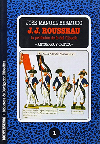 Imagen de archivo de ROUSSEAU-PROFESION FE DEL FILOSOFO a la venta por AG Library