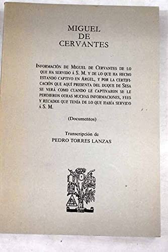 Imagen de archivo de Miguel De Cervantes a la venta por medimops