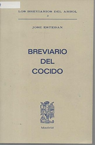 Stock image for Breviario del cocido (Los Breviarios del arbol. Serie "La Mesa") (Spanish Edition) for sale by Iridium_Books