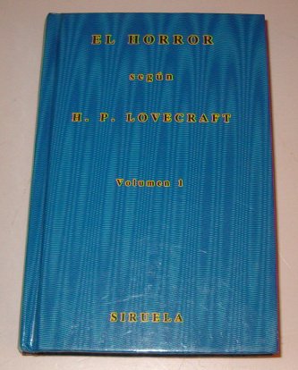 Stock image for El horror segn Lovecraft, volumen 1 for sale by LibroUsado | TikBooks