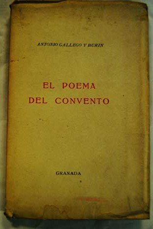Beispielbild fr El poema del convento. zum Verkauf von Librera PRAGA